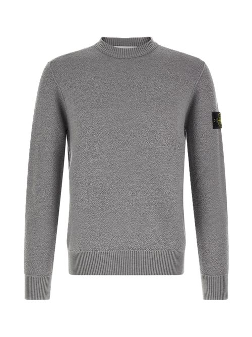 Maglia crewneck ash grey Stone Island | L2S15 5100011 S01C4V0049 ASH GREY